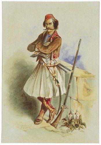 Ελληνας αγωνιστής, μουσείο Μπενάκη